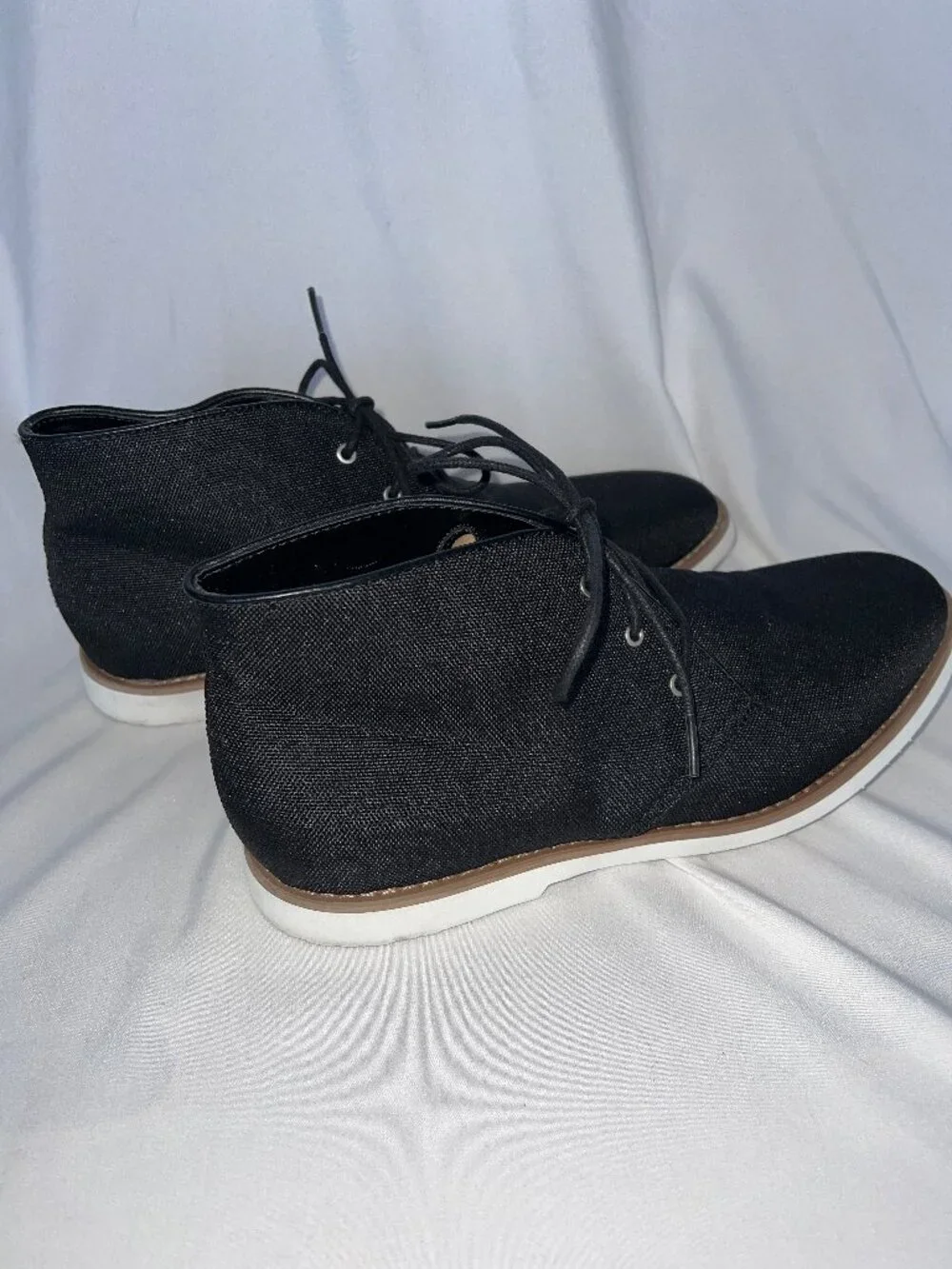 Calvin Klein FARON Canvas Boot Mens 10 Casual Chukka Style